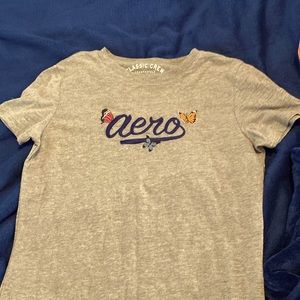 Grey Aeropostale Short Sleeve T-shirt